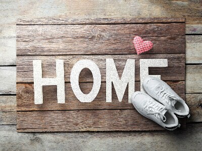 Tapete capacho Madeira para casa