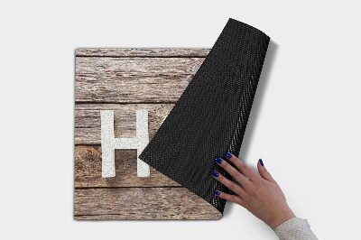 Tapete capacho Madeira para casa