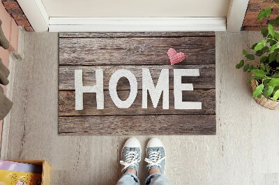 Tapete capacho Madeira para casa