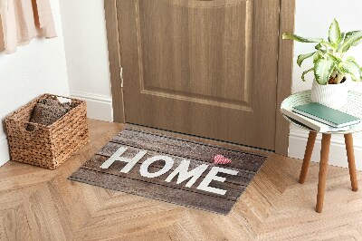 Tapete capacho Madeira para casa