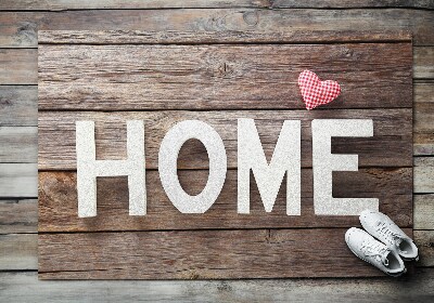 Tapete capacho Madeira para casa