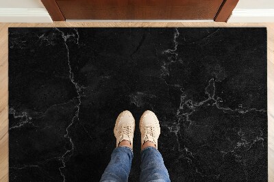 Tapete de entrada Mármore Preto