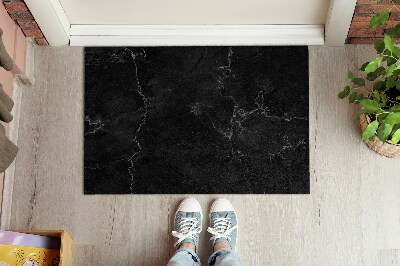 Tapete de entrada Mármore Preto
