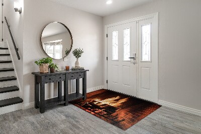 Tapete de entrada Lareira