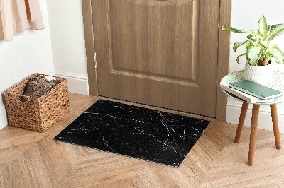 Tapete de entrada Mármore Preto