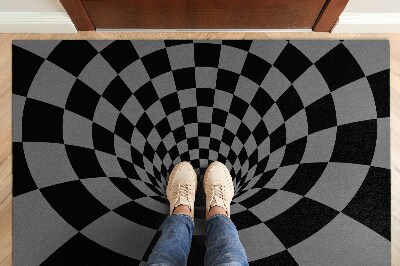 Tapete capacho Efeito de buraco 3D