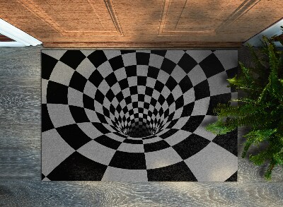 Tapete capacho Efeito de buraco 3D