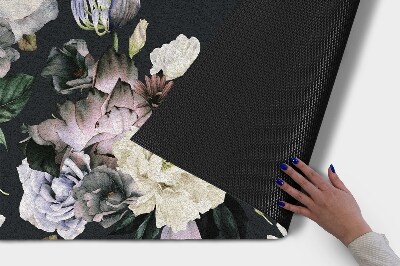 Tapete de entrada Arranjo de flores