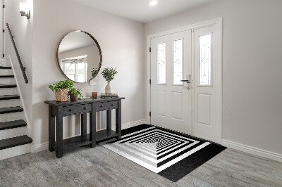 Tapete capacho Túnel geométrico 3D