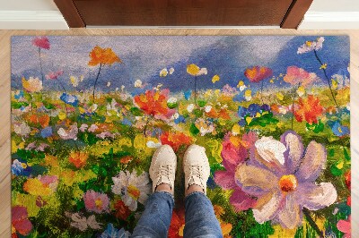 Tapete capacho Flores do Prado