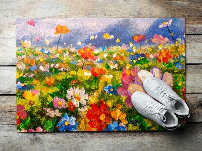 Tapete capacho Flores do Prado