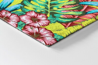 Tapete de entrada Bem-vindo à selva