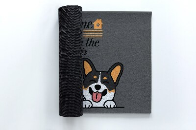 Tapete capacho Olá, cachorrinhos