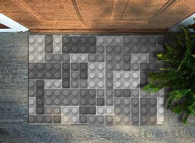 Tapete de entrada Blocos de Geometria