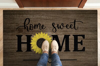 Tapete capacho Madeira de Girassol