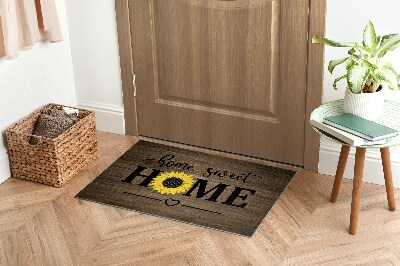 Tapete capacho Madeira de Girassol