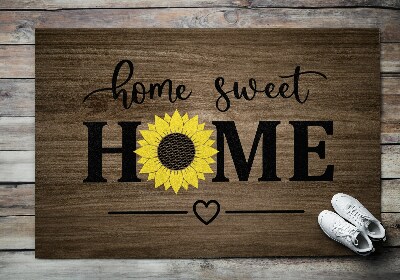 Tapete capacho Madeira de Girassol