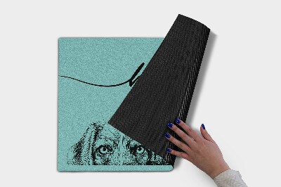 Tapete de entrada Olá Cachorro Gato