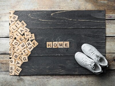 Tapete capacho Casa de Madeira