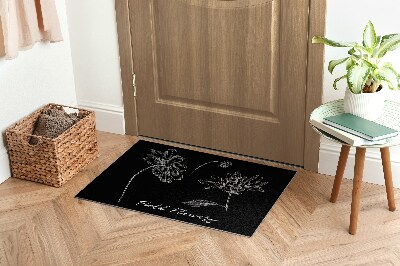 Tapete de entrada Flor de camomila