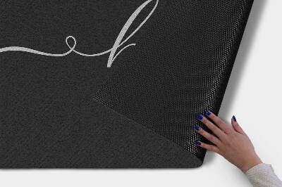 Tapete capacho Olá Inscrição