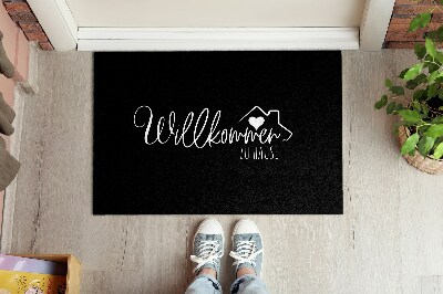 Tapete de entrada Bem-vindo!