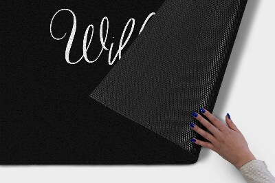 Tapete de entrada Bem-vindo!