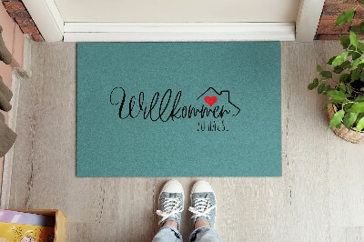 Tapete capacho Bem-vindo!
