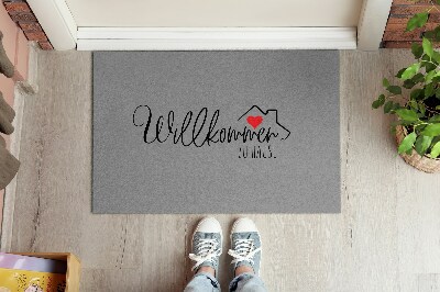 Tapete de entrada Bem-vindo!