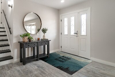 Tapete capacho Montanhas Sweet Home