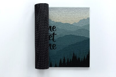 Tapete capacho Montanhas Sweet Home