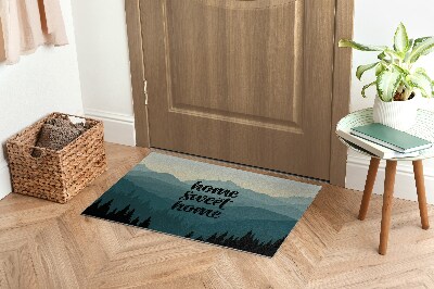 Tapete capacho Montanhas Sweet Home