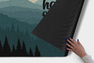 Tapete capacho Montanhas Sweet Home