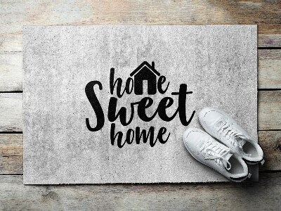 Tapete de entrada Concreto Doce Lar