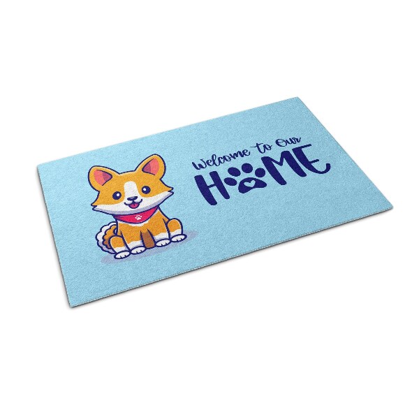 Tapete capacho Bem-vindo ao lar