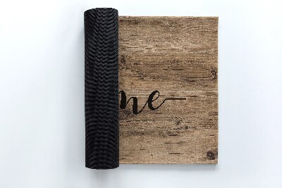 Tapete capacho Casa de Madeira