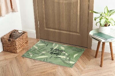 Tapete de entrada Bem-vindo ao lar