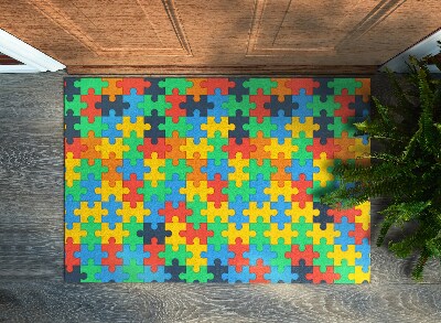 Tapete capacho Quebra-cabeça