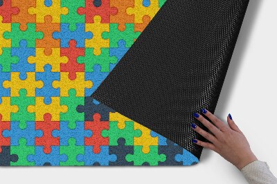 Tapete capacho Quebra-cabeça