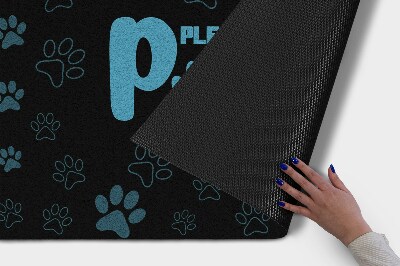 Tapete capacho Limpe suas patas