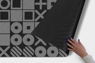 Tapete de entrada Quadrados