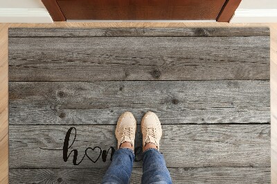 Tapete capacho Tábuas de madeira