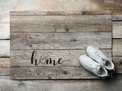 Tapete capacho Tábuas de madeira