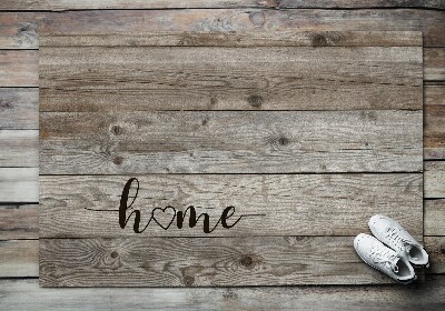 Tapete capacho Tábuas de madeira