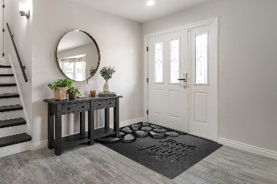 Tapete de entrada Pedras zen