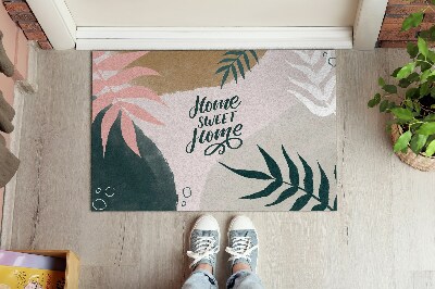 Tapete capacho Folhas Tropicais