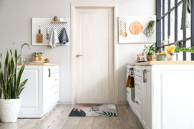 Tapete capacho Folhas Tropicais