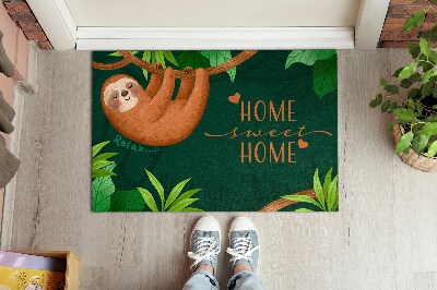 Tapete de entrada Inscrição Sweet Home