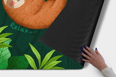 Tapete de entrada Inscrição Sweet Home