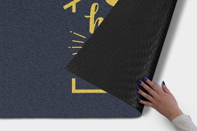 Tapete capacho Inscrição Sweet Home